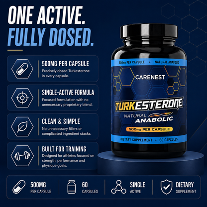 CARENEST™ - TURKESTERONE NATURAL ANABOLIC SUPPORT
