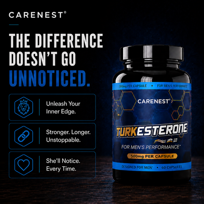 CARENEST Turkesterone for Men Performance 500mg